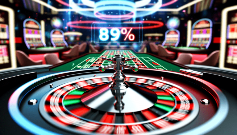 Dynamic featured image depicting a live roulette wheel in motion, highlighting winning numbers and chips, with a subtle digital overlay, set in a casino environment.